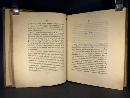 1812Histoire de lEglise CARDINAL WOLSEY Roi Henri VIII ANNE BOLEYN vendre Réforme LEO X