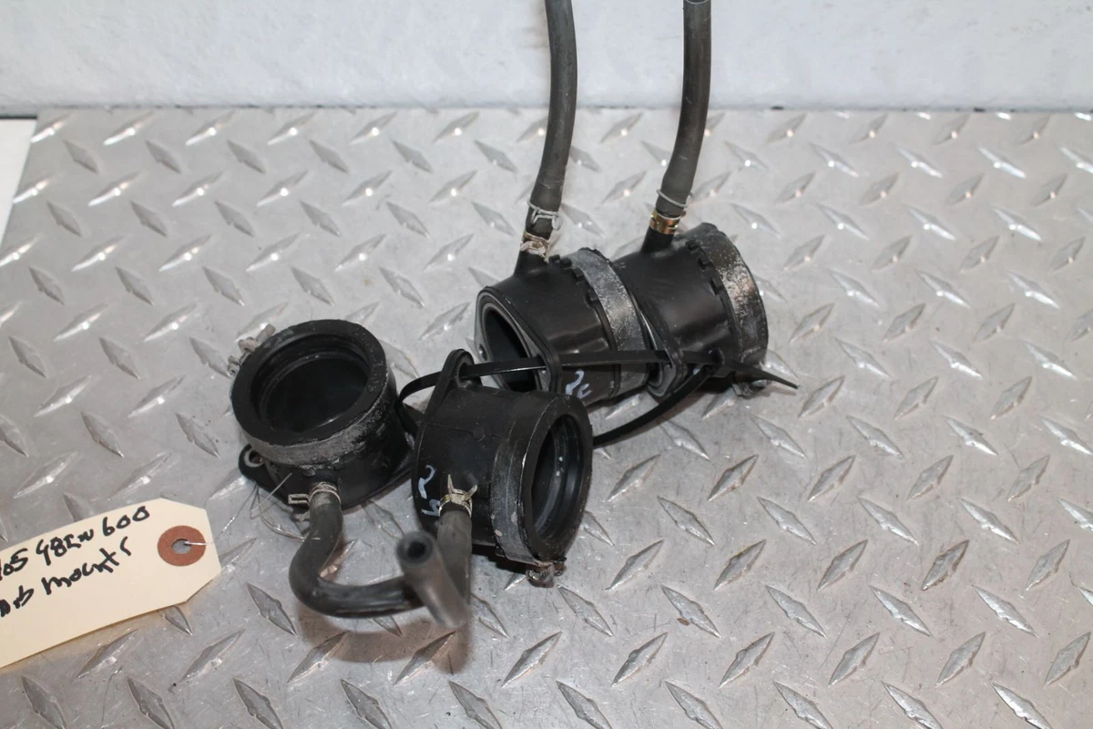 1998 KAWASAKI NINJA ZX600-G1 ZX6R CARB HOLDER INTAKE BOOT MANIFOLD