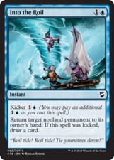 Into the Roil Light Play, English Magic the Gathering MTG Commander 2018