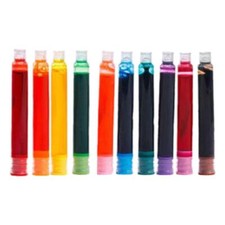 multi-color ink Cartridges Refill Universal Fountain pen ink Lot P6