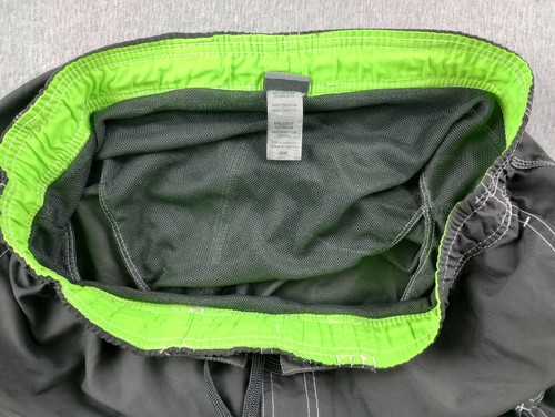 Champion Mens Med Gray Lined Swim Trunks - Picture 11 of 17