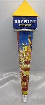 Pyramid Haywire Hefeweizen Wheat Ale Beer Tap Handle Bar Man Cave 12''