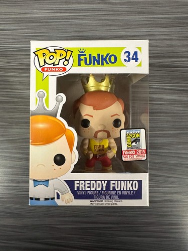 Funko POP! Freddy Funko As Hulk Hogan (2015 SDCC)(500 PCS)(Damaged Box) #34