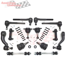 HD Chevrolet GMC K2500 K3500 Ball Joint Tie Rod Kit for 8600lb GVW 1995 - 2000