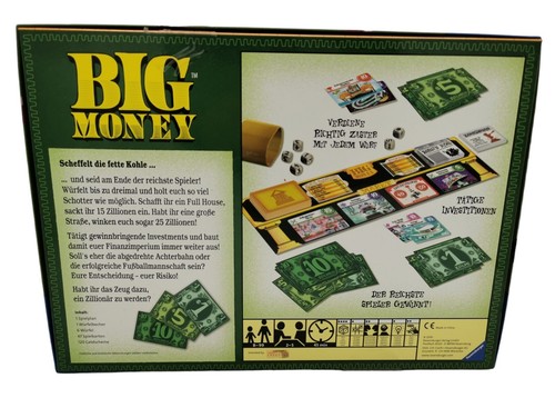 Juego de mesa BIG Money Ravensburger juego de mesa dinero suerte juguetes - Imagen 2 de 12