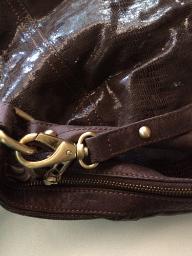 Brown Print nieuw Tote handtas Boho lederen ongerepte Snake Patent Grote 5wCqxa1Hn
