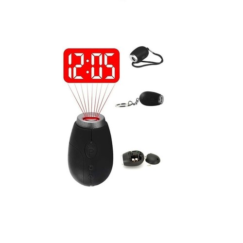 Portable Mini LED Digital Display Projection Alarm Clock Desktop Time Projector - Picture 2 of 9