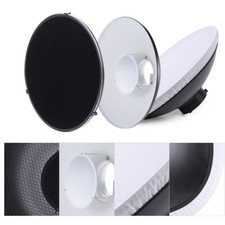16inch Reflector Beauty Dish Kit for Bowens Mount Studio Strobe Flash Light T8S9
