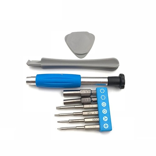 9 in 1 Screwdriver Set Repair Tools Kit 3.8 4.5 T6 T8 for switch GB GBA 3DS PSP - Picture 2 of 6