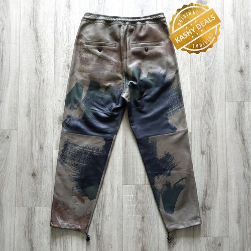 Diesel 100 % Lederhose Hose - tarnfarben - klein - Bild 11 von 19