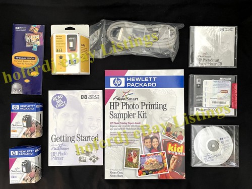 HP PhotoSmart Photo Printer C3804 NEW in Open Box WITH INK + IEEE Parallel Cable - Picture 8 of 11