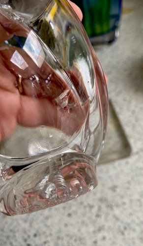 Pipe Holder Ashtray - FRENCH Vannes Art Crystal - Picture 5 of 9