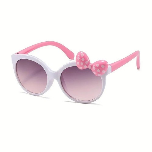 Cute Cartoon Bowknot Sunglasses for Girls – Kids Outdoor Climbing Sun Glasses - Picture 3 of 15