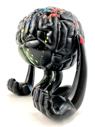 Ewok Brainlington NYCC handbemalt von EwokOne Graffiti Vinyl Figur Mighty Jaxx - Bild 8 von 14