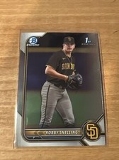 2022 Bowman Draft Chrome #BDC-82 Robby Snelling San Diego Padres