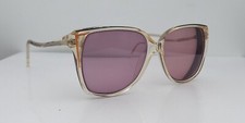 Vintage Gemstyle Cellidor G144 Translucent Oval Sunglasses Italy FRAMES ONLY