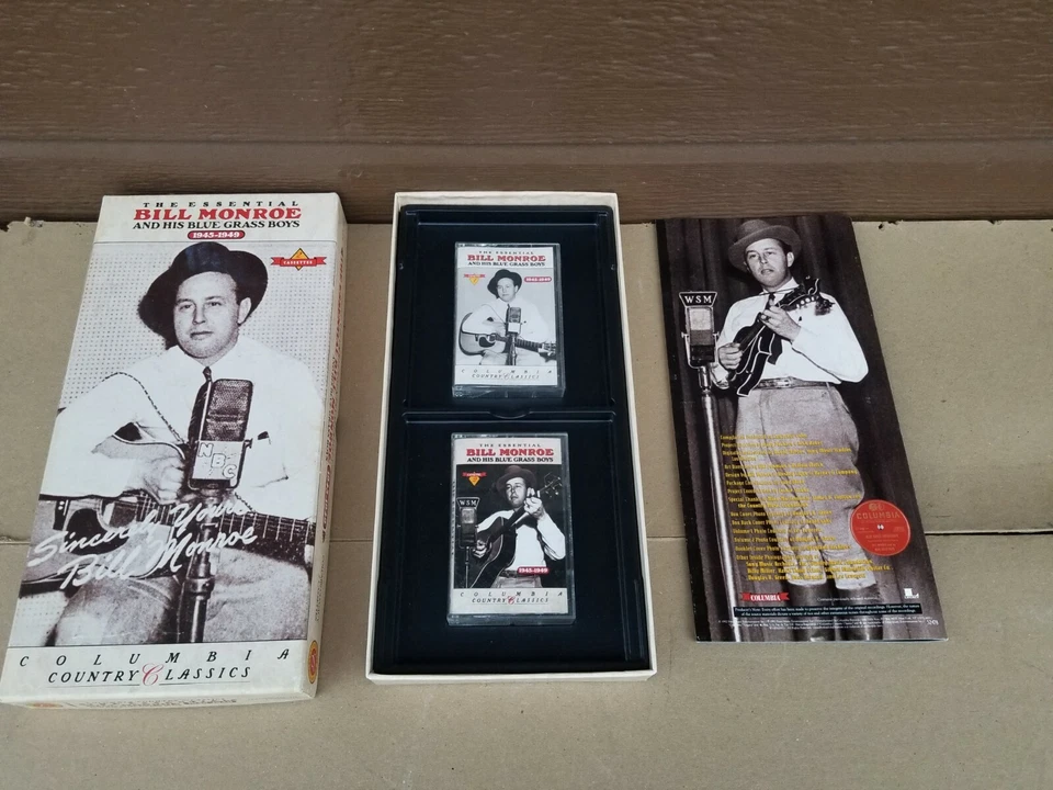 The Essential Bill Monroe And His Blue Grass Boys 1945-49 ( 2 Cassette Box Set) - Image 2 of 4