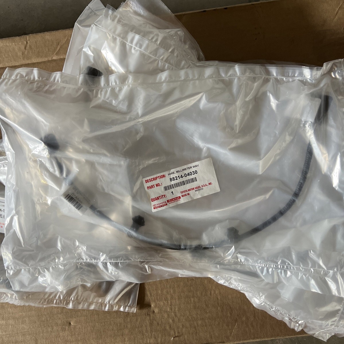 Genuine Toyota Tacoma Wire Millimeter Wave Radar Sensor OEM