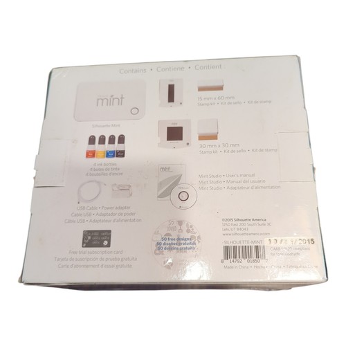 Silhouette Mint Custom Stamp Maker - Neu mit offener Box nie benutzt  - Bild 2 von 5