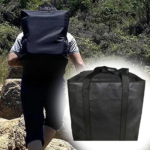 Nylon Outdoor Toilet Storage Bag with Sturdy Handles for Easy Carrying - Picture 6 of 10
