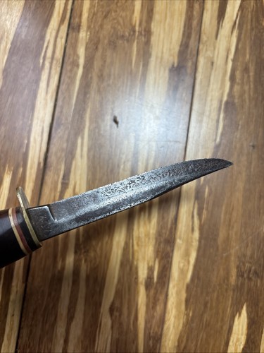 Vintage EDGE BRAND Germany Fixed Blade HUNTING KNIFE #437 - Picture 11 of 11