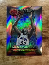 1994-95 Topps Finest Shaquille O'Neal Refractor #280 Collegiate Best