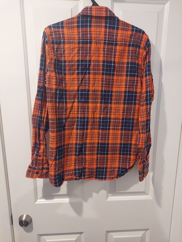 Levi's NFL MENS S Flannel Denver Broncos Colors Button Up Officially Licensed - Picture 7 of 7
