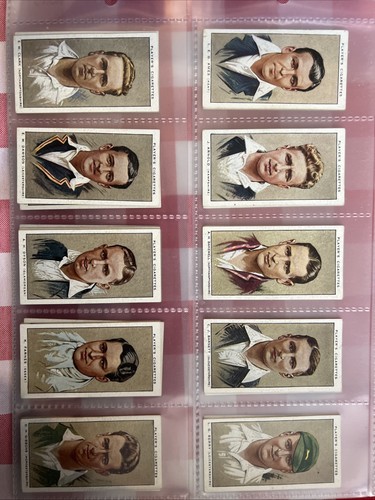 CRICKETERS 1934 Complete Set of 50 cards in sleeves Cricket Collector Cards - Picture 3 of 22