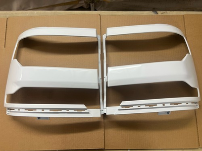 #ad #ad 2016 2018 Chevy Silverado 1500 Olympic Summit White Headlight Bezel Covers $237.50