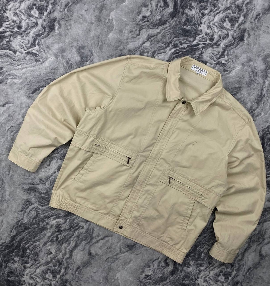 ◾︎ヴィンテージ 90s' YSL Aラインステンカラーコート ロングジャケット This item is unavailable - Etsy