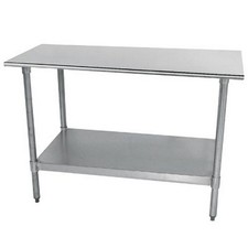 Advance Tabco 24 in x 24 in Stainless Steel Work Table w/ Galvanized