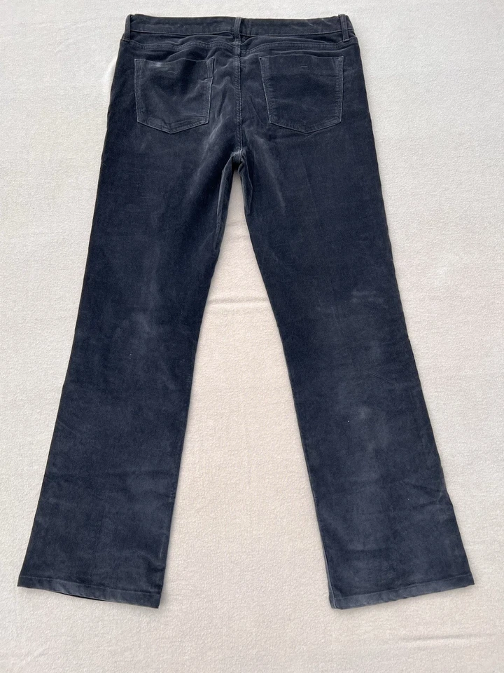 Pantalones de pana Banana Republic para hombre talla 30L gris carbón oscuro pierna recta Foto 2 de 4