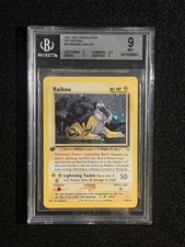 BGS 9 - 1st Edition Raikou Neo Revelation 13/64