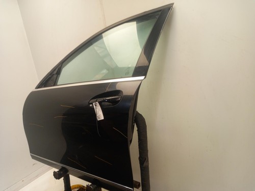 MERCEDES C CLASS Left Front Door N/S 2007-2015 040 Black 4 Door Saloon - Picture 3 of 12