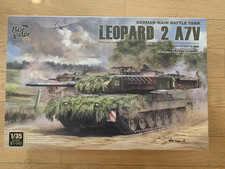 Leopard 2 A7V German Main Battle Tank Border 1:35