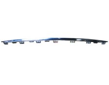 ZIERLEISTE STOßSTANGE HINTEN MITTE FÜR MERCEDES A-KLASSE W177 AB 2018 VERCHROMT