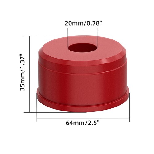 Pair Front Lower Control Arm Bushing Set Poly 80A For BMW 3 Series E30 E36 M3 Z3 - Picture 6 of 9