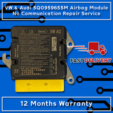 VW Golf And Audi 5Q0959655M Airbag ECU No Communication Postal Repair Service