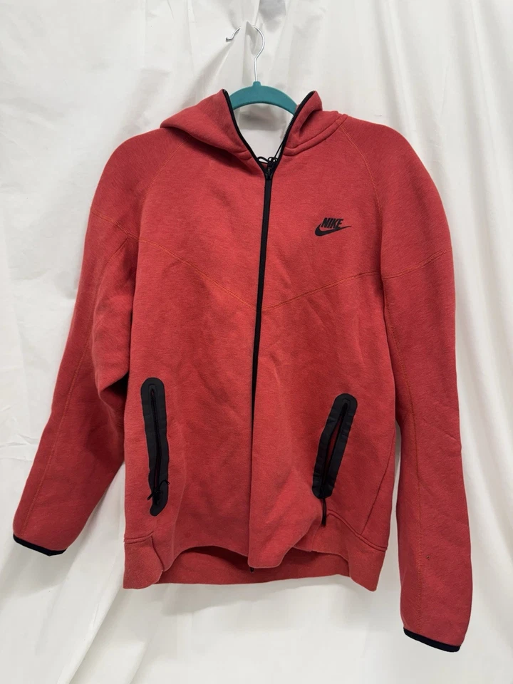 Nike Tech Fleece Windrunner Grey Full Zip Hoodie Jacket CU4489-063 Men's Size M, photo 1 of 5
