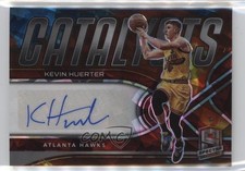 2021-22 Spectra Catalysts Signatures Astral Prizm 26/49 Kevin Huerter Auto lh0