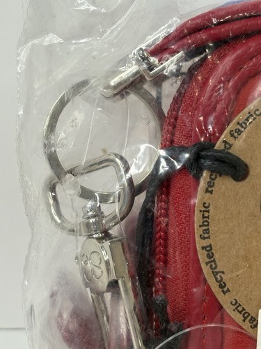 Portafoglio da viaggio compatto Samantha Brown To-Go RFID ROSSO floreale HSN nuovo con etichette - Foto 17 di 24