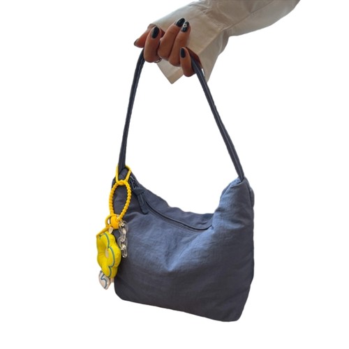 Lady Purse Simple Fashion Underarm Bag with Pendant Versatile Shoulder Bags - Picture 12 of 14