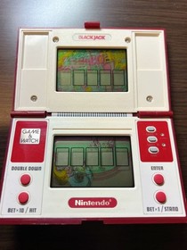 Nintendo Game AND & Watch BJ-60 Black jack Multi Screen - Vintage Game Blackjack