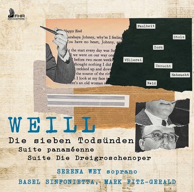 Serena Wey - Die Dreigroschenoper Die sieben Todsunden Suite [New CD]