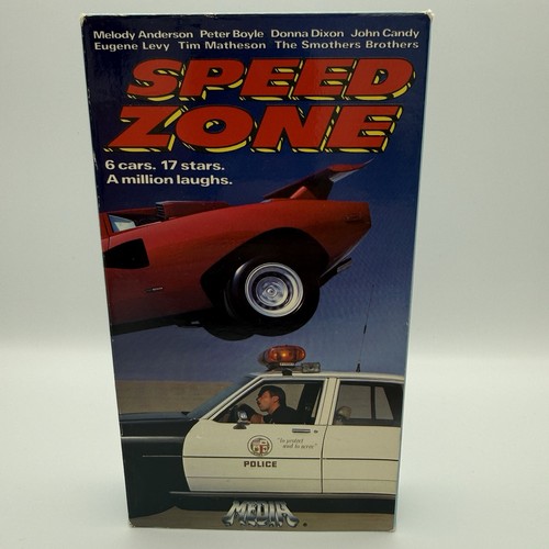 Cannonball Fever Run 3; Speed Zone VHS ( 1989) John Candy * Ships from USA * - Picture 1 of 6