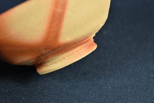 Juego de 2 tazas de sake Bizen Ware Hidasuki Guinomi cerámica japonesa de Teruhiko Omori - Imagen 11 de 15