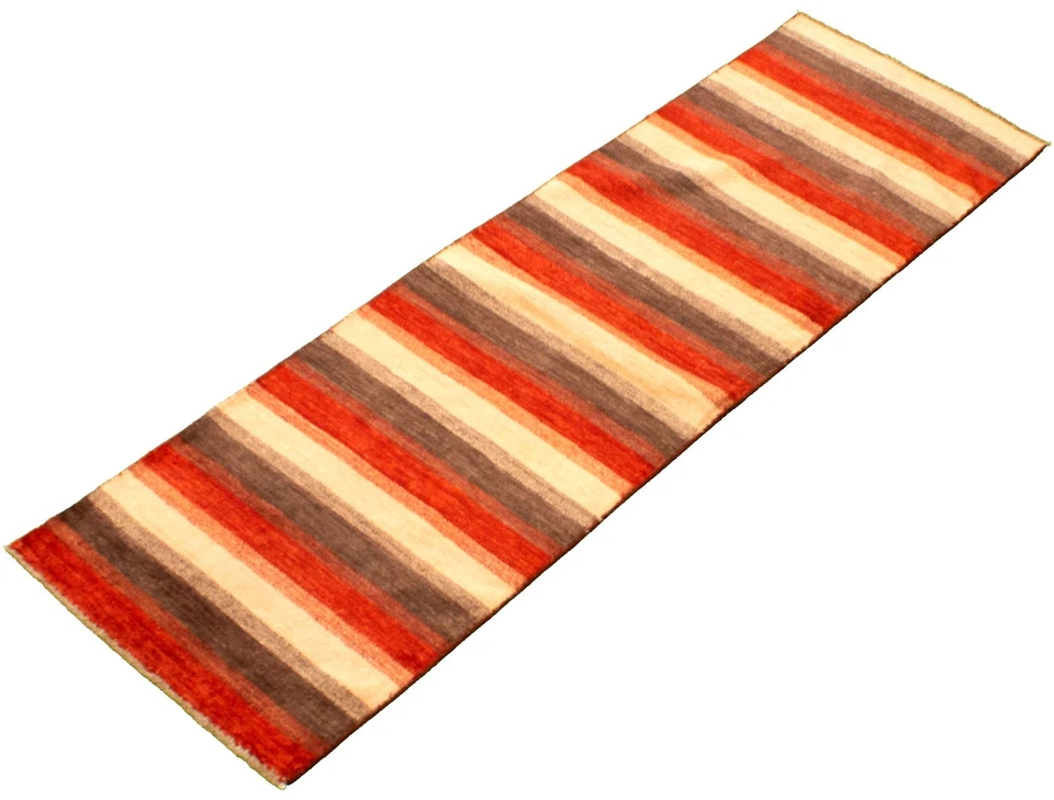 2'6" x 8'3" Vintage Hand-knotted Runner Rug Traditional Oriental Wool Carpet - Image 4 of 4