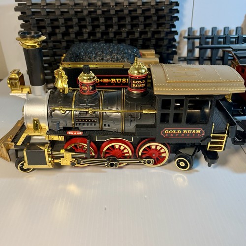 Vintage Gold Rush Express G-Scale Train Set By New Bright No. 186 Untested - Picture 2 of 16