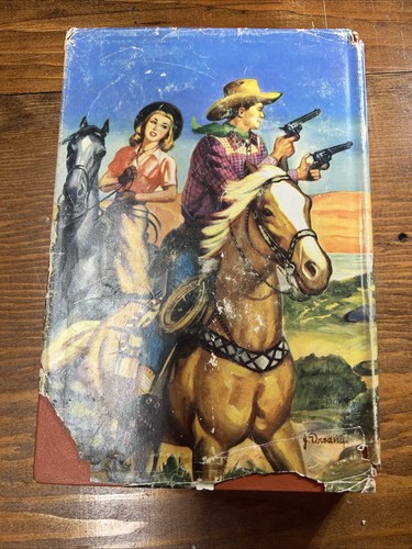 Roy Rogers and the Ghost of Mystery Rancho 1950 with Dust Jacket DJ WHITMAN Book - Picture 3 of 12