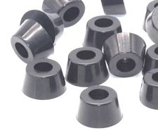 1 1/4” Diameter x 5/8” H Rubber Feet w Washer  Rubber Bumpers Various Pack Sizes